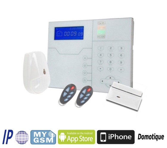 (image for) TCP/IP GSM RFID Smart Home Alarm Panel