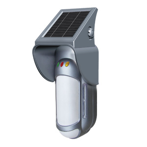 Solar powered anti-masking, anti-interference Detector