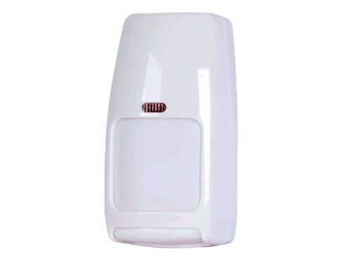 PIR intrusion detector with look down window