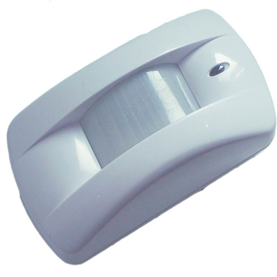 Curtain PIR intrusion detector hardwired connection