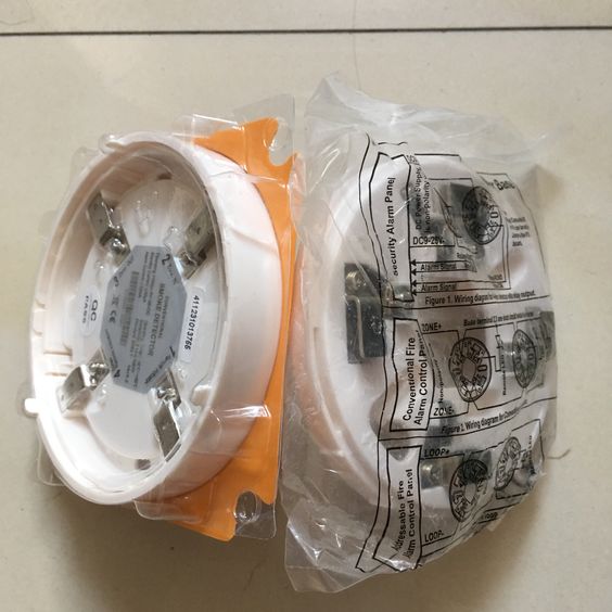 2-wire Smoke and Heat Detector Conventional Fire alarm system