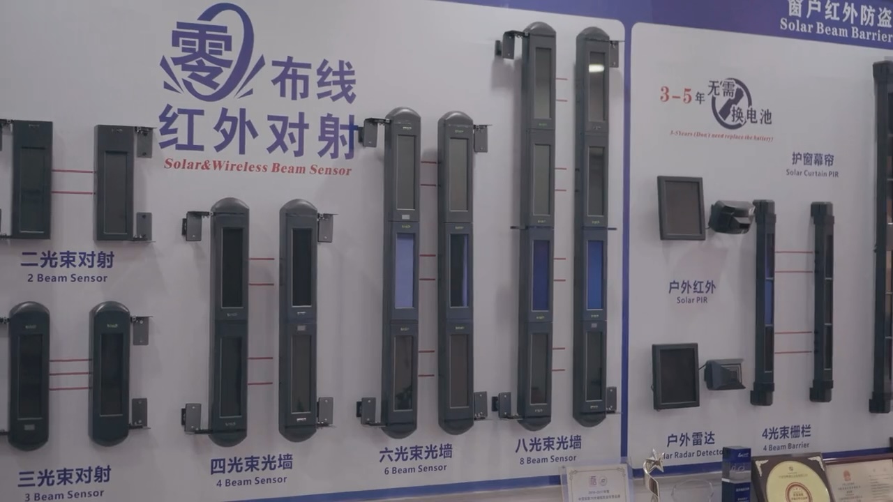 wireless perimeter security system