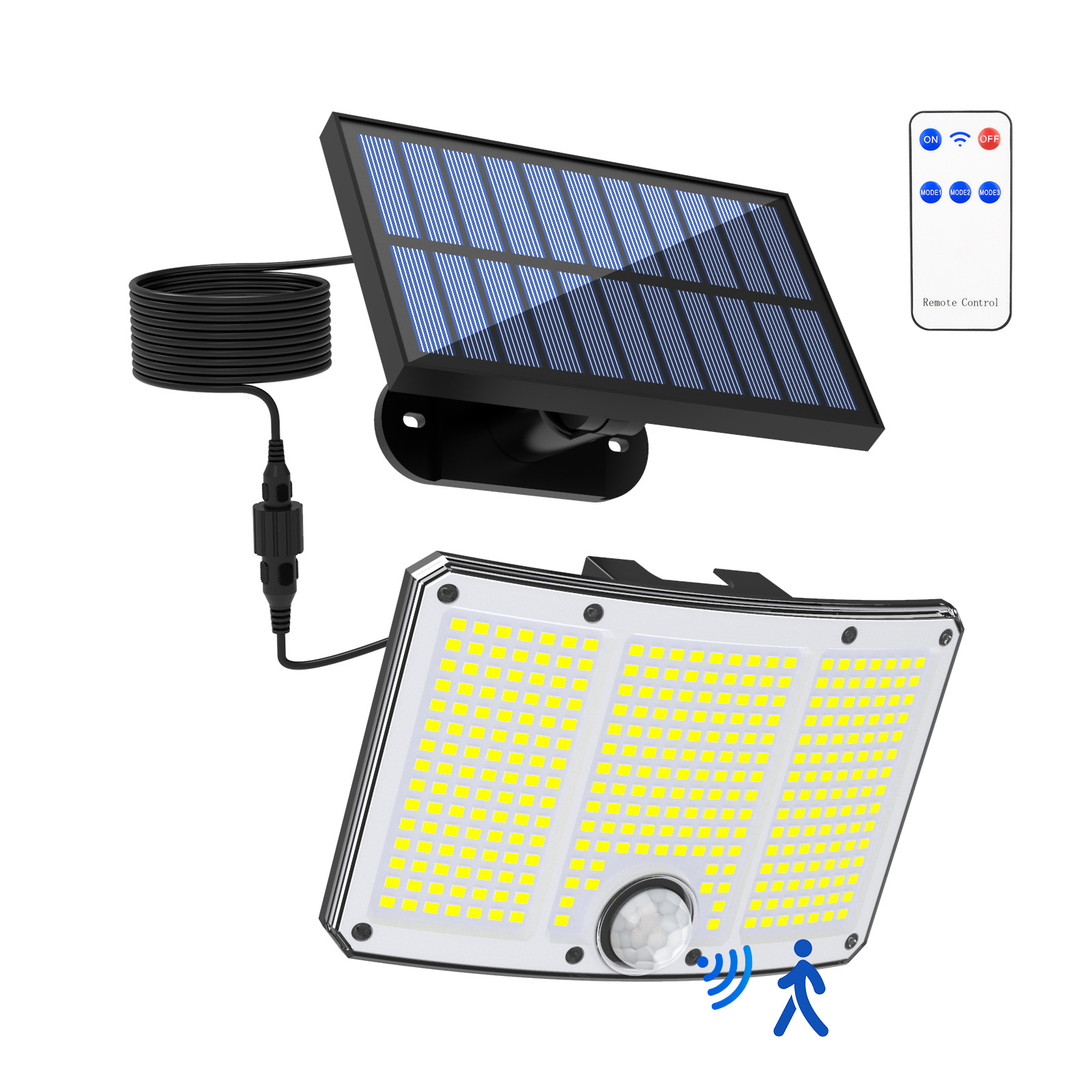 (image for) Solar power motion light courtyard lighting
